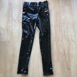 Zara pleather pants